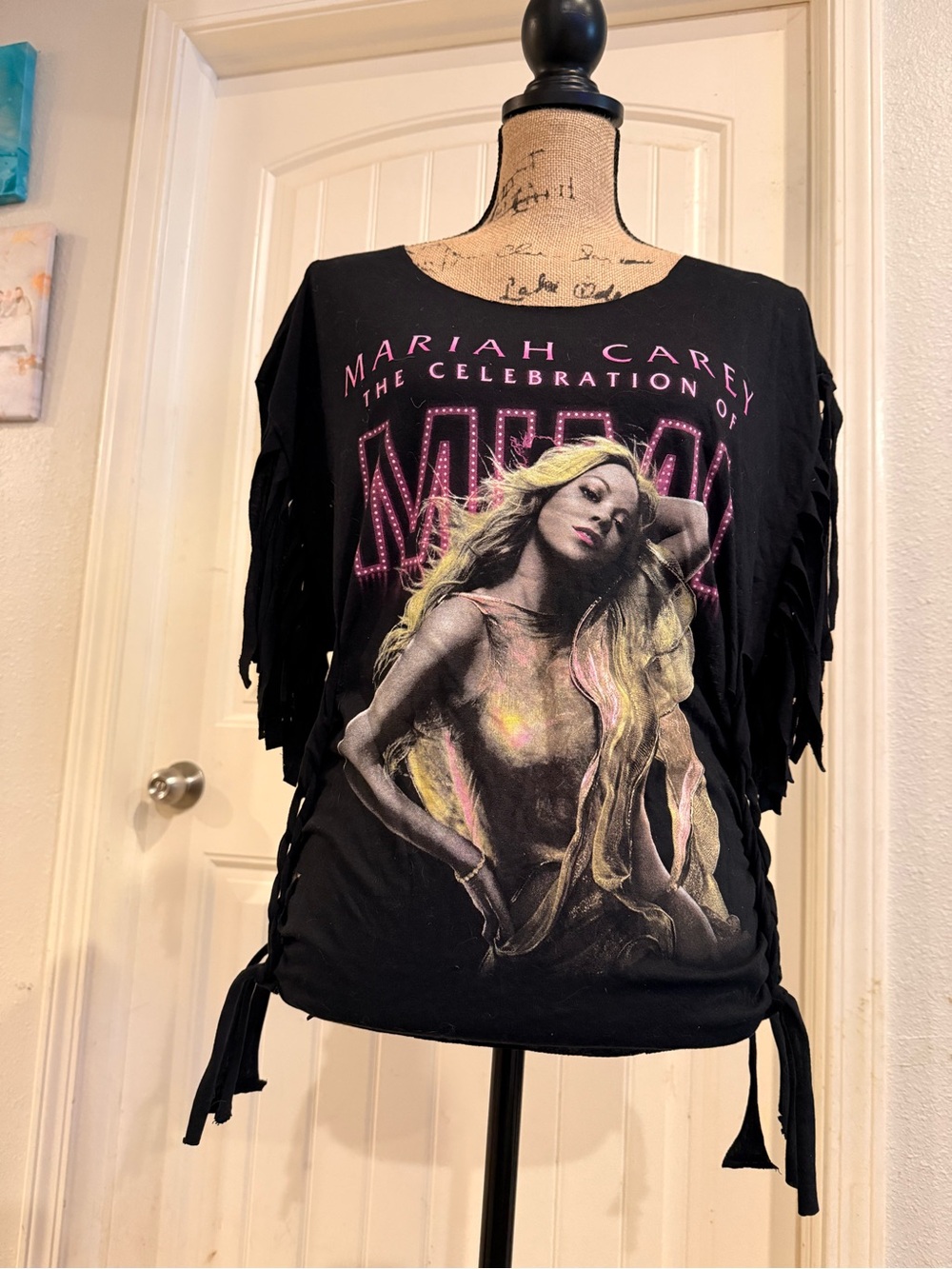 Mariah Carey Mimi Reworked Fringe Tee – Size Large